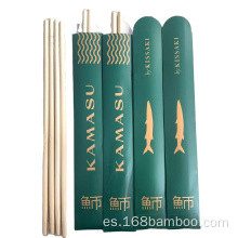 Papel de bambú de bambú al por mayor envuelto con su diseño